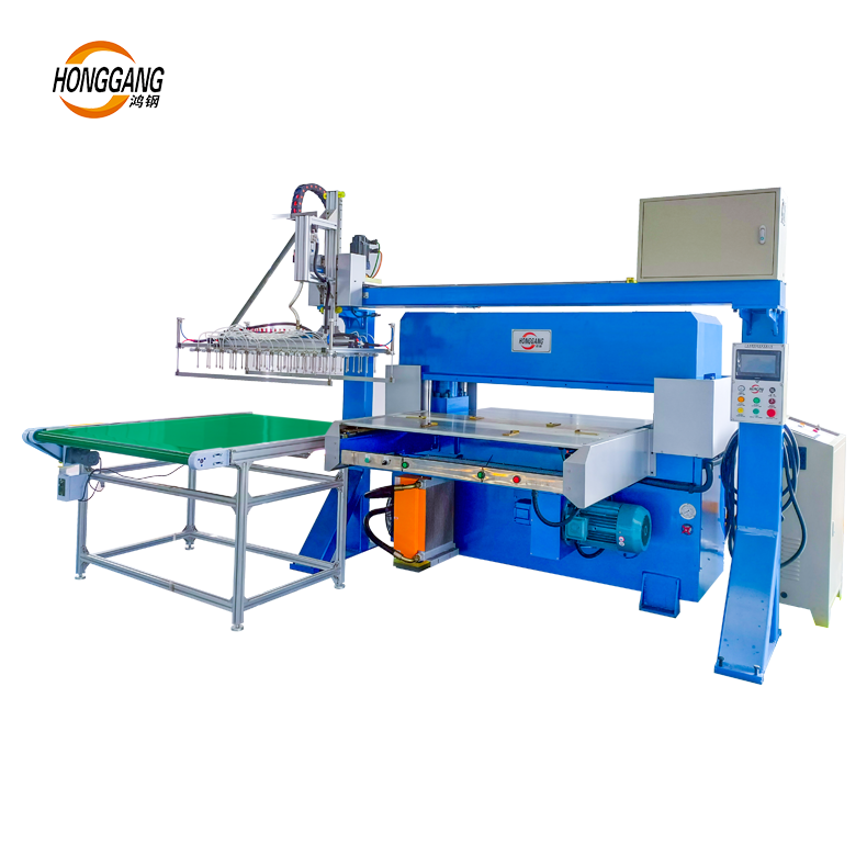 吸塑切邊專用裁斷機+機械手